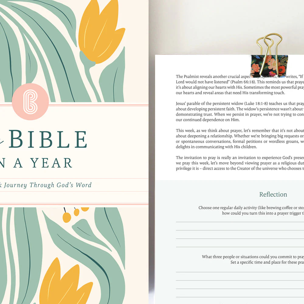 The Bible in a Year – Softcover Study Journal