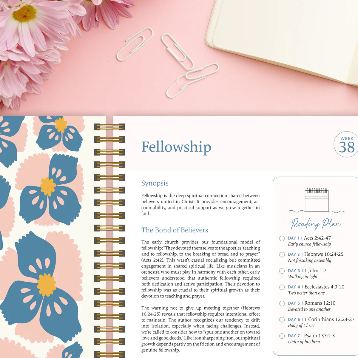 The Bible in a Year – Softcover Study Journal