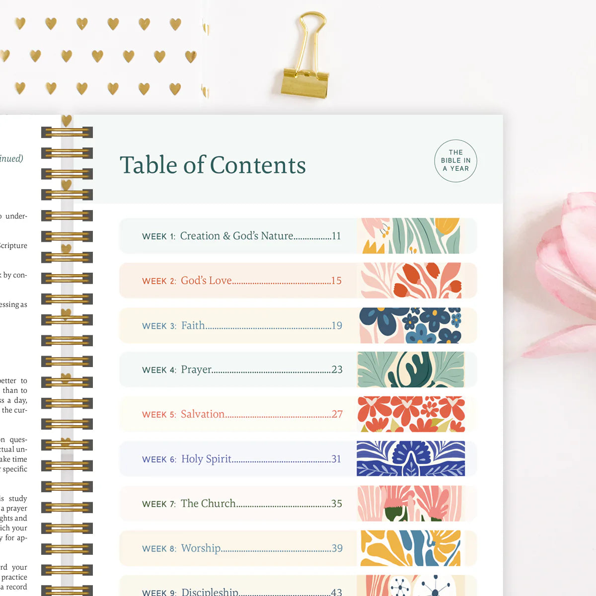 The Bible in a Year – Softcover Study Journal